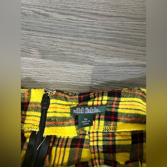 Plaid Skort and Tank Set - Picture 2 of 2